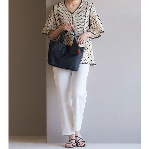 RANAN（ラナン）の「２ＷＡＹはっ水ナイロンミニトートバッグ（トートバッグ）」｜詳細画像