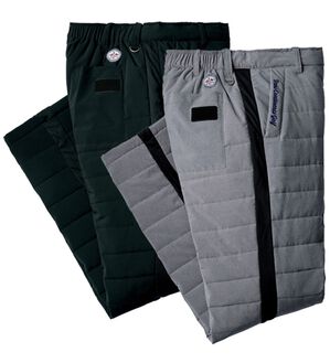 「≪ＴＶ限定★≫＜トランスコンチネンツゴルフ＞ラウンドに便利な中綿ゴルフパンツ（メンズフルレングスパンツ）」｜2本組