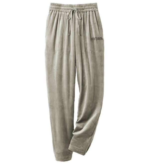 LAVIENNE（ラヴィエンヌ）の「まるで毛布！吸湿発熱ジョガーパンツ（その他パンツ）」｜詳細画像