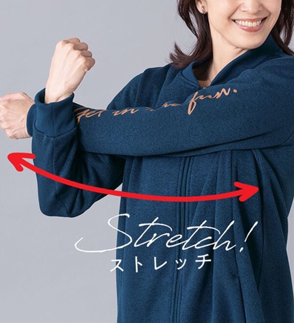 ルフラン（ルフラン）の「＜Ｋａｅｐａ＞軽快のびブルゾン（ブルゾン）」｜詳細画像