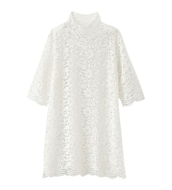 BELLUNA（ベルーナ）の「脱Ｔシャツレースインナー（ブラウス）」｜詳細画像