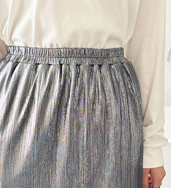 GeeRA（ジーラ）の「シャイニーナロースカート（ロングスカート）」｜詳細画像