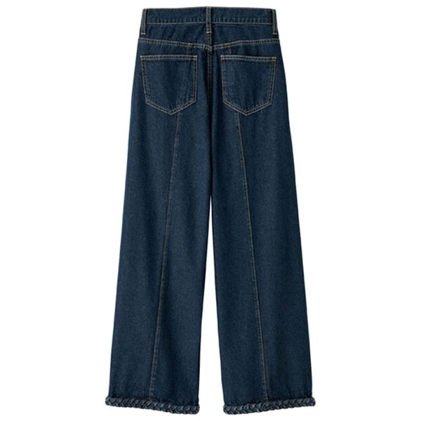 RANAN（ラナン）の「裾デザインデニム（フルレングスパンツ）」｜詳細画像