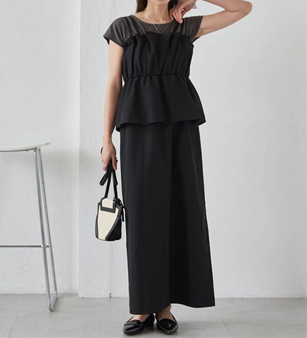 RANAN（ラナン）の「ダブルストラップドッキングワンピース（その他ワンピース）」｜詳細画像