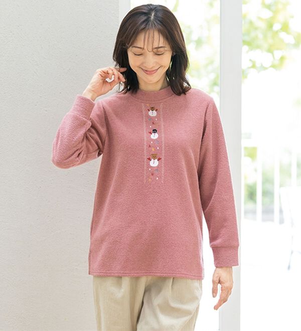 ルフラン（ルフラン）の「【３色組】【Ｃｌａｓｓｉｃａ】ブークレプルオーバー（カットソー）」｜詳細画像