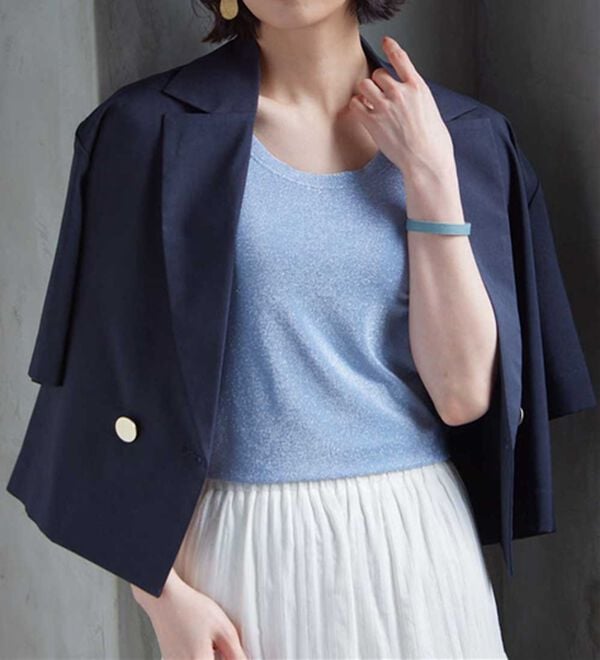 RANAN（ラナン）の「ひんやり！ラメタンクトップ（タンクトップ・キャミソール）」｜詳細画像