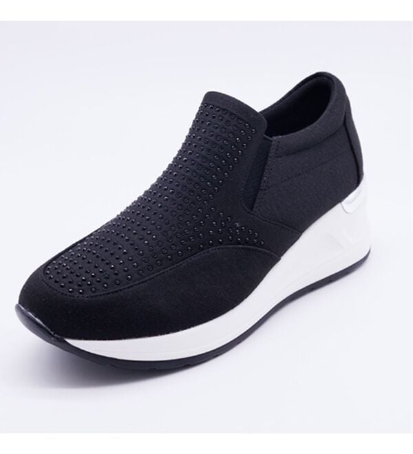 BELLUNA（ベルーナ）の「４Ｅビジュー使い厚底スニーカー（スニーカー）」｜詳細画像