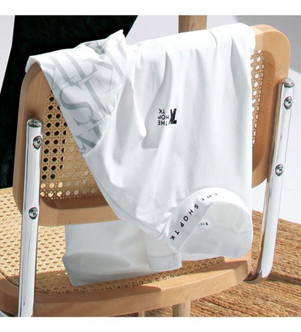 「＜ザ　ショップ　ティーケー＞接触冷感モックネックＴシャツ（メンズＴシャツ）」｜詳細画像