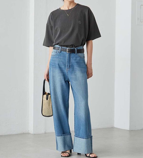 RANAN（ラナン）の「ヴィンテージライクロゴTシャツ（カットソー）」｜詳細画像