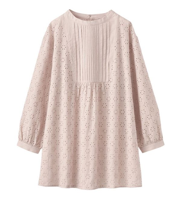 BELLUNA（ベルーナ）の「華やかオーバーレース使いブラウス（シャツ）」｜詳細画像