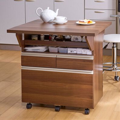 「両バタキッチンカウンター２（調理台・キッチンカウンター）」