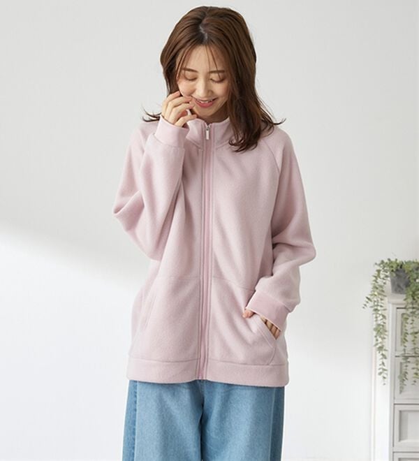 BELLUNA（ベルーナ）の「毎日着られる！快適フリースジップジャケット（その他カーディガン）」｜詳細画像