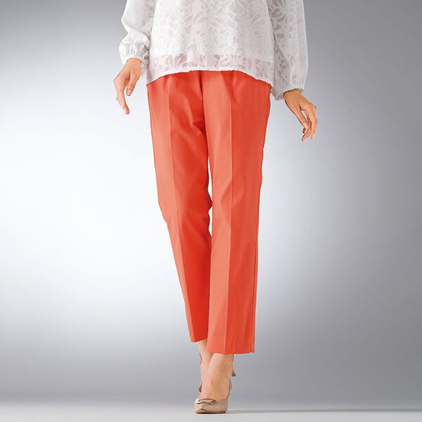 BELLUNA（ベルーナ）の「抗菌ストレッチテーパードパンツ（フルレングスパンツ）」｜詳細画像