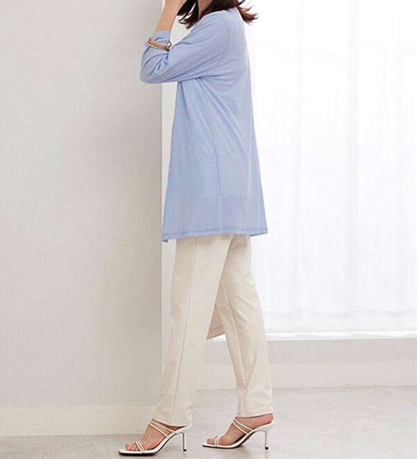 BELLUNA（ベルーナ）の「着映える花柄レースカーデアンサンブル（アンサンブル）」｜詳細画像