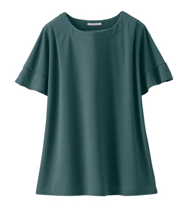 BELLUNA（ベルーナ）の「ジョーゼット素材袖パールブラウス（ブラウス）」｜詳細画像