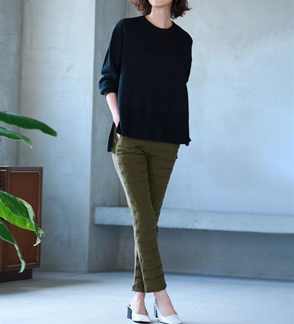 RANAN（ラナン）の「あたたかダウンパンツ（フルレングスパンツ）」｜詳細画像