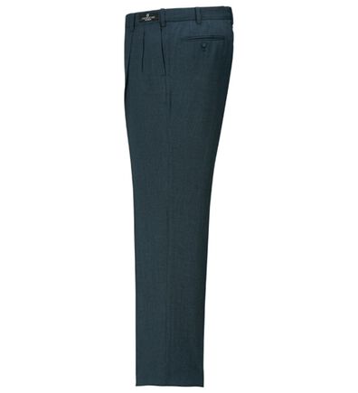 「裾上げ済杢調爽やかウエストストレッチスラックス（メンズスラックス）」