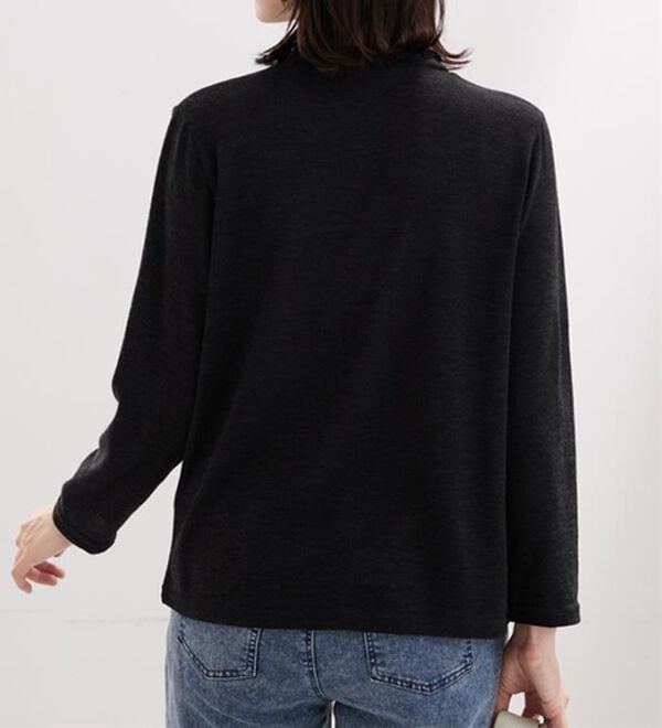 BELLUNA（ベルーナ）の「【2点セット】もちもち素材キーネックポンチョアンサンブル（アンサンブル）」｜詳細画像
