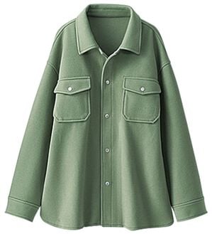 BELLUNA（ベルーナ）の「ウール調素材ポケット使いジャケット（その他ジャケット）」｜オリーブ