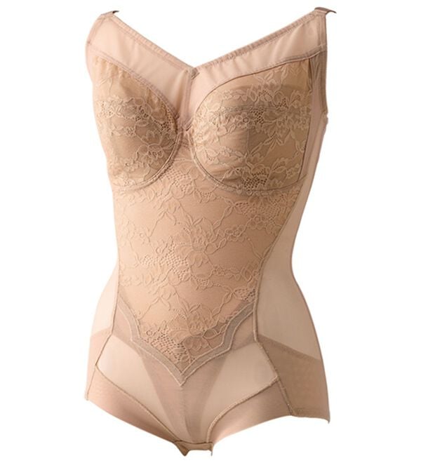 「【２色組】グラマーさんのためのボディスーツ（ボディスーツ・シェイパー）」｜詳細画像