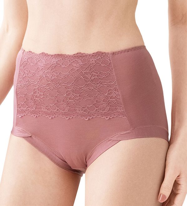 LAVIENNE（ラヴィエンヌ）の「お腹の冷えから守る！ひみつの温もり綿混ショーツ　単品（ショーツ）」｜詳細画像