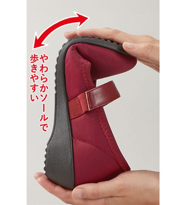 「はっ水４Ｅストレッチパンプス（パンプス）」｜詳細画像