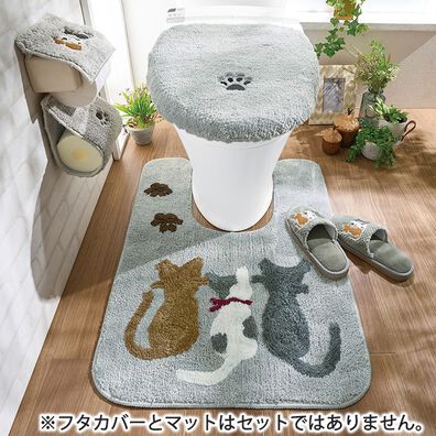 「スリードッグ・スリーキャットトイレタリー（トイレマット）」