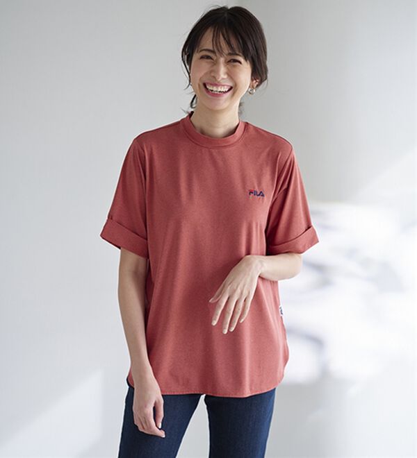 BELLUNA（ベルーナ）の「【３枚組】＜ＦＩＬＡ＞スポーティＴシャツ（Tシャツ）」｜詳細画像