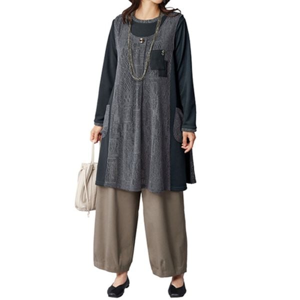 BELLUNA（ベルーナ）の「バルーンデザインパンツ（フルレングスパンツ）」｜詳細画像