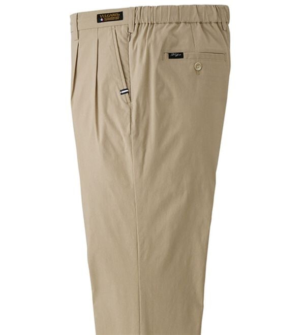 「【４本組】のびのび快適アクティブチノパンツ（メンズフルレングスパンツ）」｜詳細画像