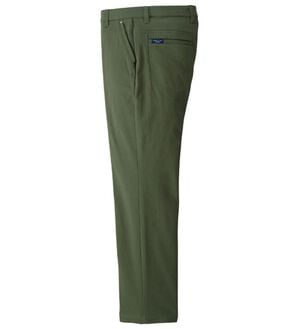 「＜コムルヴァン・オム＞＋５．６℃のご利益暖かパンツ（メンズフルレングスパンツ）」｜カーキ