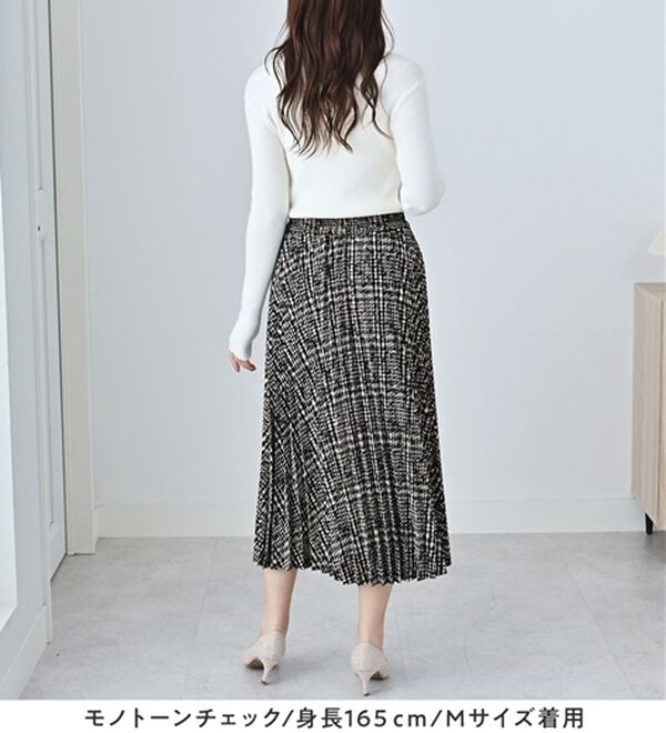 alotta（アロッタ）の「大人可愛いプリントプリーツスカート（ロングスカート）」｜詳細画像