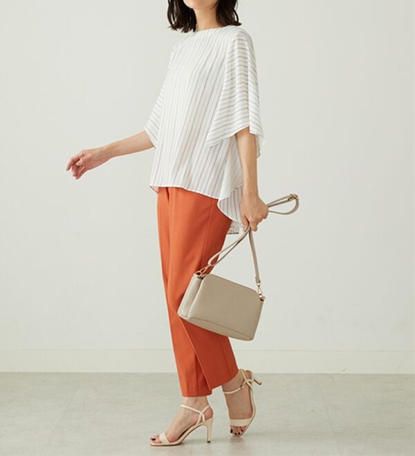 BELLUNA（ベルーナ）の「ＵＶ対策！涼やかケープ風ブラウス（ブラウス）」｜詳細画像