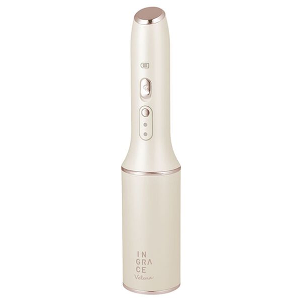 「ロールブラシヘアアイロンイージーカールプロ（その他美容・健康機器）」｜ゴールド