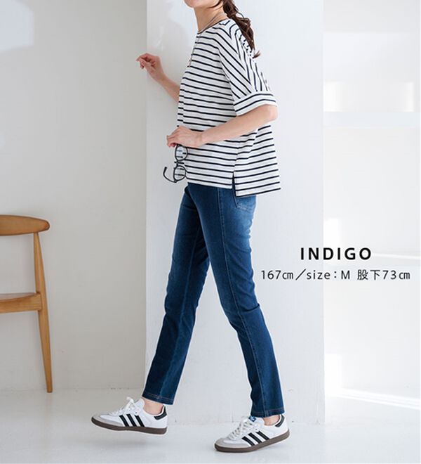 BELLUNA（ベルーナ）の「美ストレッチ素材レギンスパンツ（スパッツ・レギンス）」｜詳細画像