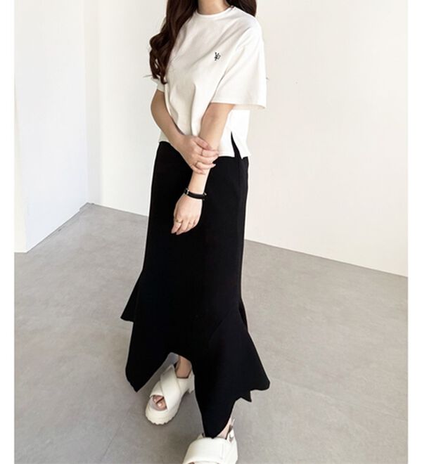 GeeRA（ジーラ）の「サマーニットマーメイドスカート（ロングスカート）」｜詳細画像