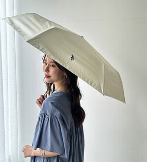 GeeRA（ジーラ）の「【ＵＳ．ＰＯＬＯ．ＡＳＳＮ】晴雨兼用折りたたみ傘（レイングッズ）」｜アイボリー