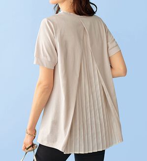 BELLUNA（ベルーナ）の「バックプリーツデザインチュニック（チュニック）」｜詳細画像