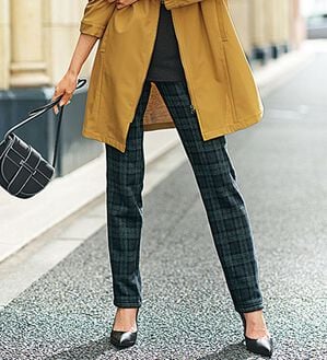 BELLUNA（ベルーナ）の「ポカポカすっきり！静電防止付裏ファーパンツ（フルレングスパンツ）」｜詳細画像