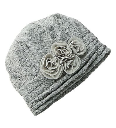 BELLUNA（ベルーナ）の「コサージュ付エレガントニット帽（帽子）」