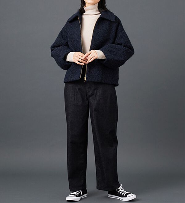 BELLUNA（ベルーナ）の「ブークレステンカラージャケット（その他ジャケット）」｜詳細画像