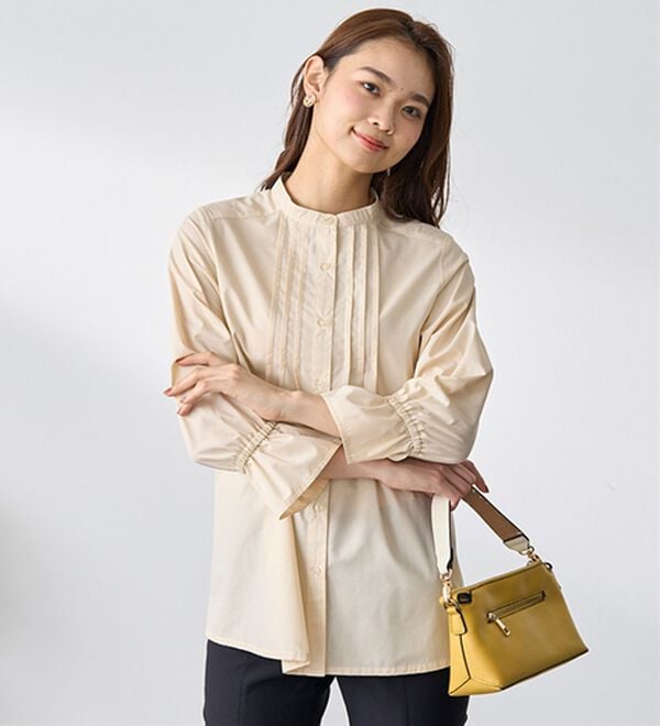 BELLUNA（ベルーナ）の「綿混素材春色ブラウス（ブラウス）」｜詳細画像