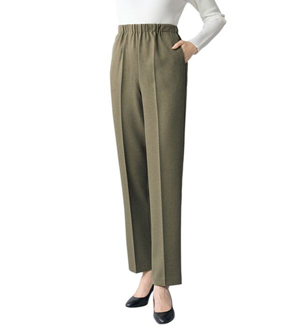 ルフラン（ルフラン）の「【４本組】日本製お手入れラク！暖かパンツ（フルレングスパンツ）」｜詳細画像