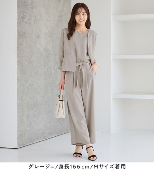 alotta（アロッタ）の「【３点セット】洗える！フォーマルセットアップ（その他スーツ）」｜詳細画像