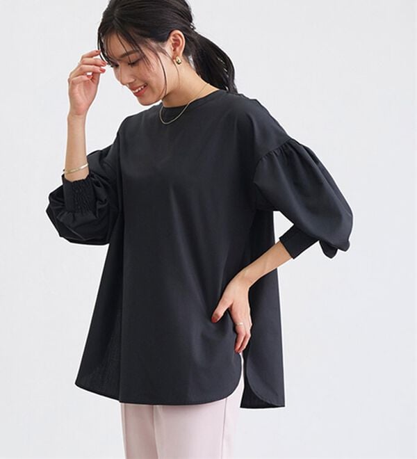 Pierrot（ピエロ）の「２ｗａｙパールボタンブラウス（ブラウス）」｜詳細画像