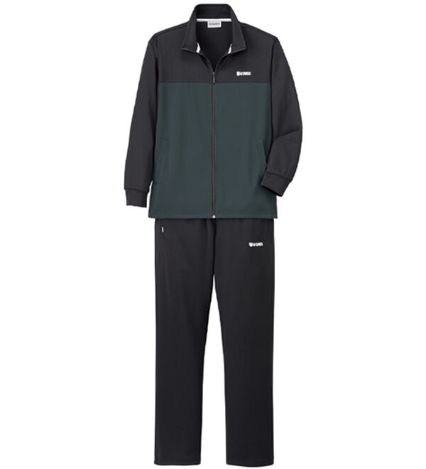 「【３着組】＜ケー・スイス＞配色ＵＶジャージ上下３着組（メンズゴルフウェア）」｜詳細画像