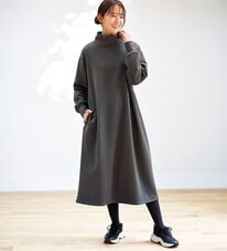 BELLUNA（ベルーナ）の「あったかキレイ！大人のこだわりワンピース（カットソーワンピース）」