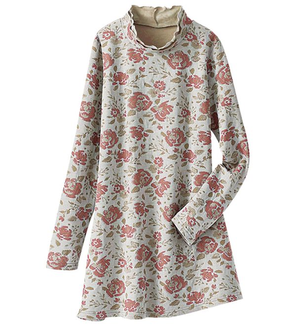 BELLUNA（ベルーナ）の「華やかふくれジャカードチュニック（チュニック）」｜詳細画像