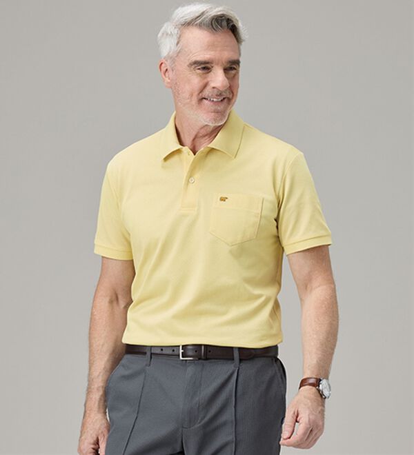 「＜ゴールデンベア＞上質国産ポロシャツ（メンズシャツ）」｜詳細画像