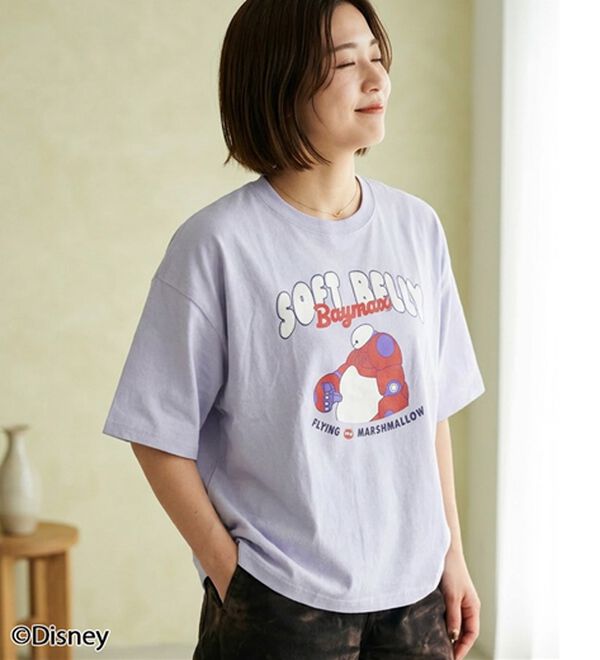 「＜Ｄｉｓｎｅｙ＞【ベイマックス】プリントボックスシルエットＴシャツ（Tシャツ）」｜詳細画像